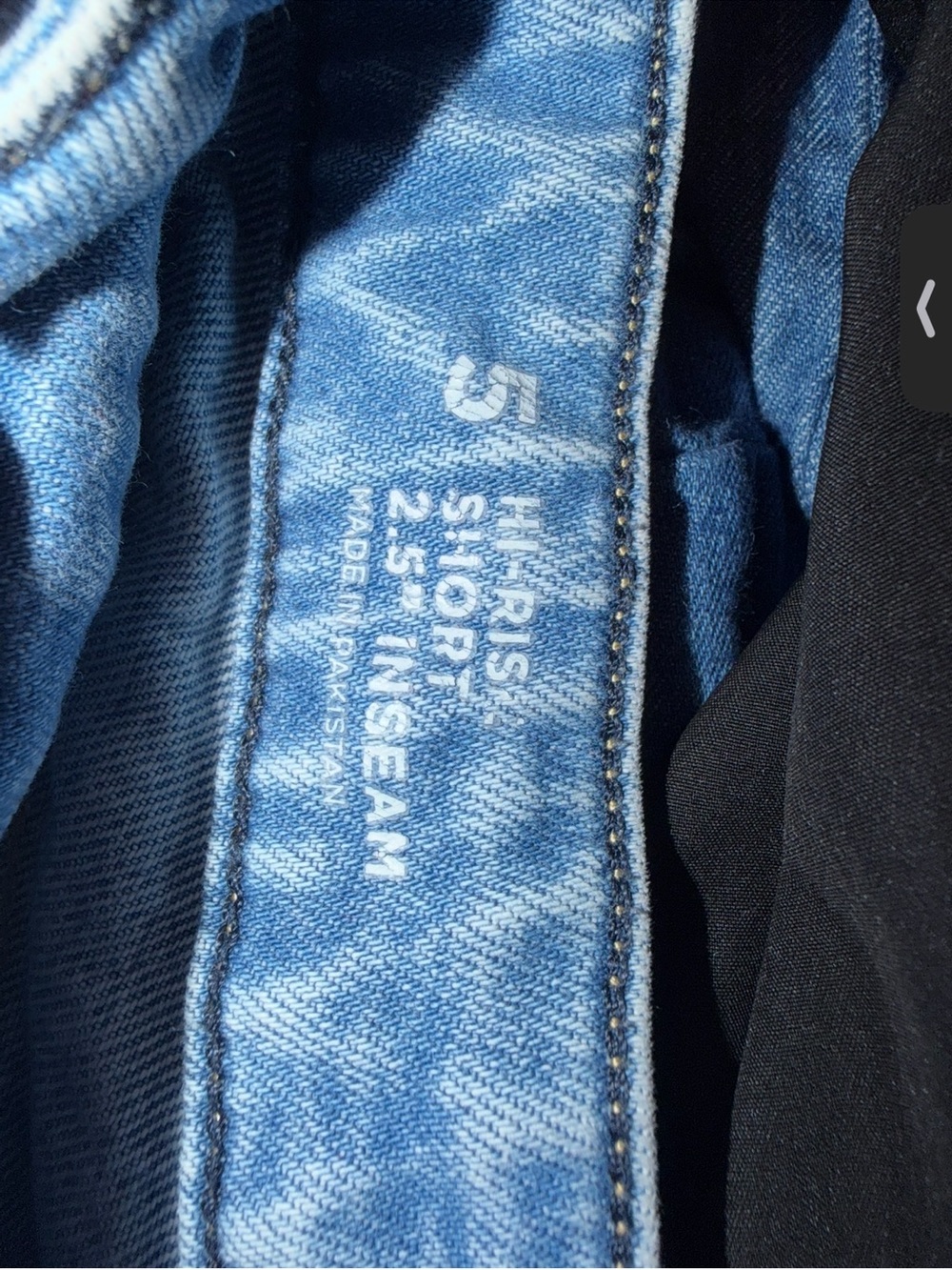 Arizona Jean Company Light Blue Distressed Cutoff Shorts - Picture 4 of 4